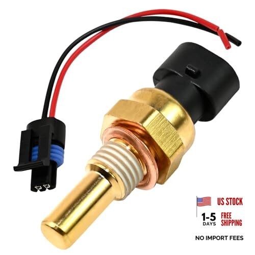 1 Pcs 213-4514 Engine Coolant Temperature Sensor with Pigtail Connector