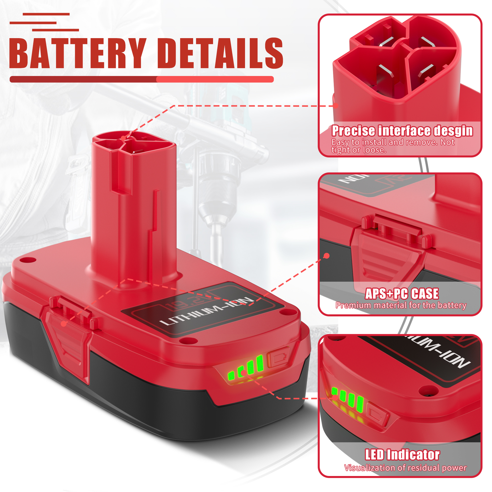 NEW For CRAFTSMAN 19.2 VOLT C3 LITHIUM DIEHARD BATTERY PACK 315.PP2011 3.0Ah A+