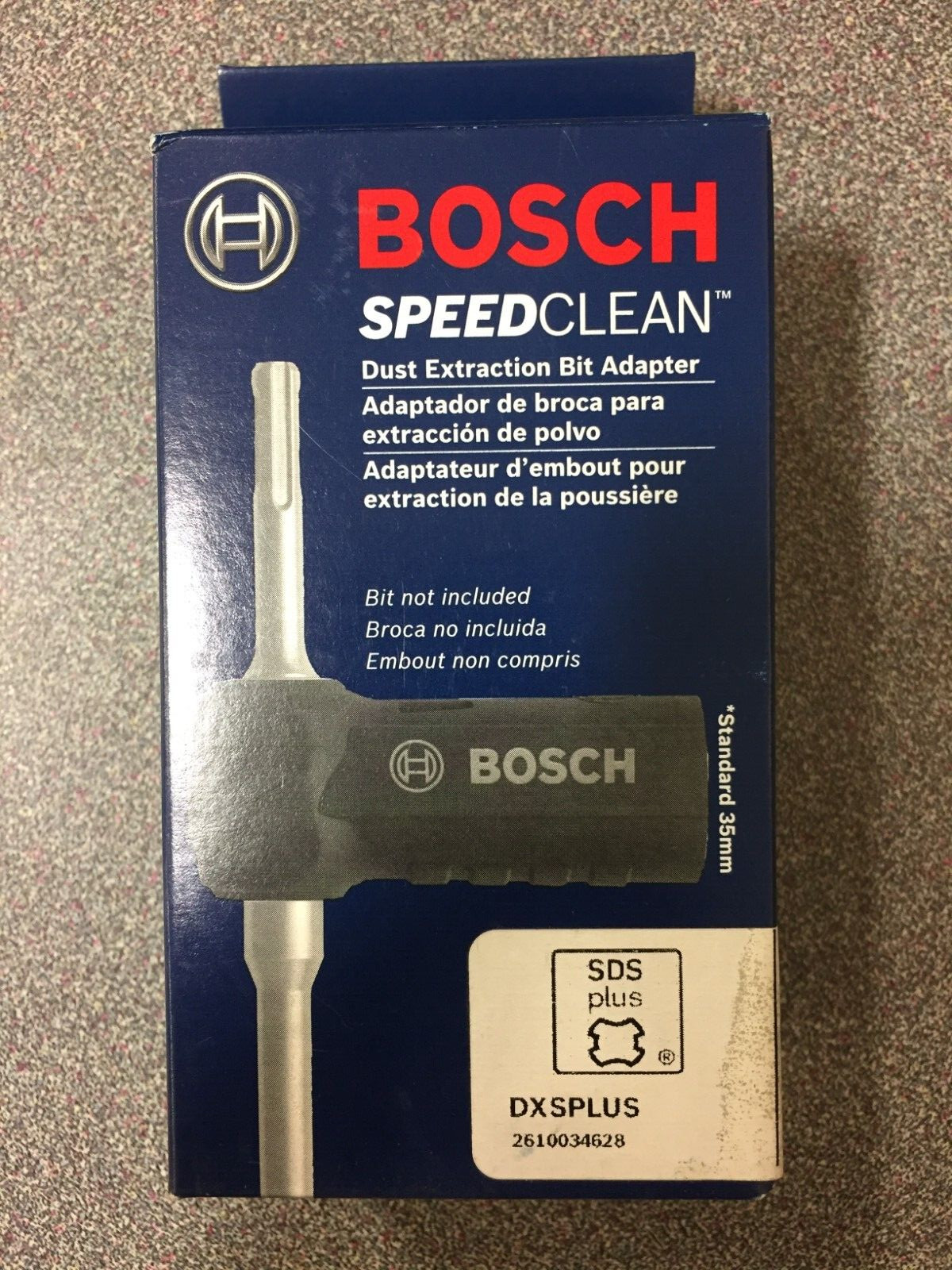 Bosch DXSPLUS Speed Clean 4.25 in. L X 1.37 in. D Hose Adapter 1 pc