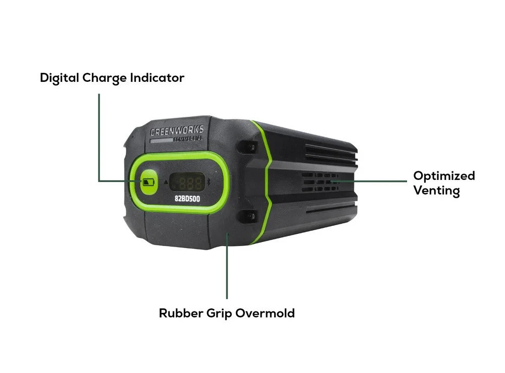Greenworks 82V 5Ah Battery W/Bluetooth and Digital 82BD500 – NEW