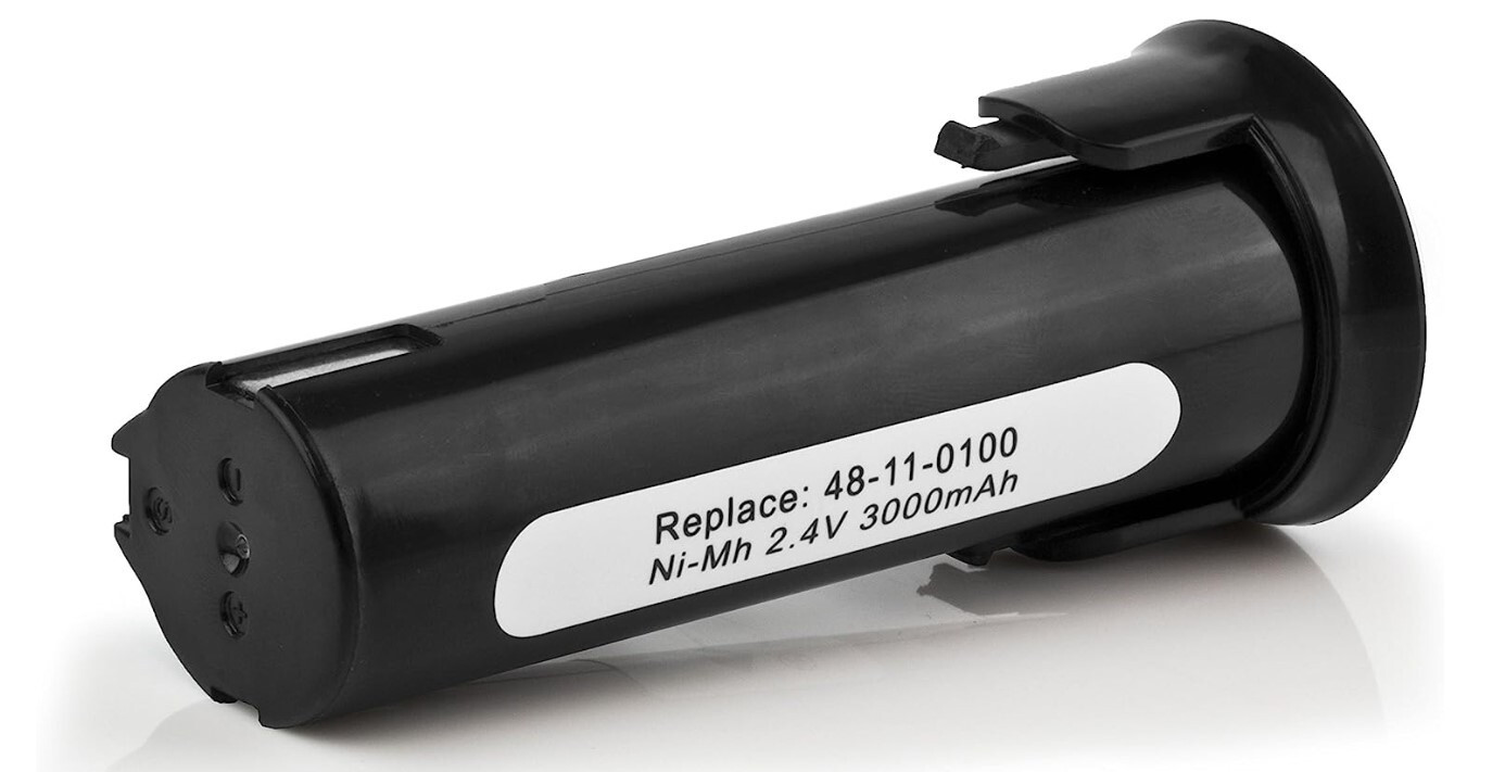 2.4V 3Ah NiMh Battery for Milwaukee 48-11-0100 6538-1 6539-1 6539-6 6540-1