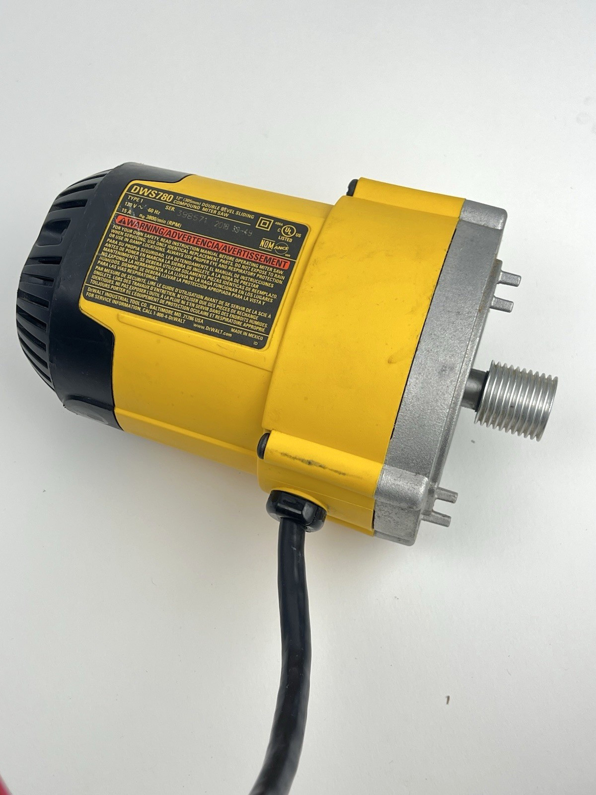 Genuine Dewalt DWS780 Type 1 REPLACEMENT MOTOR DWS779 DW706 DW716 DW718 DWS716