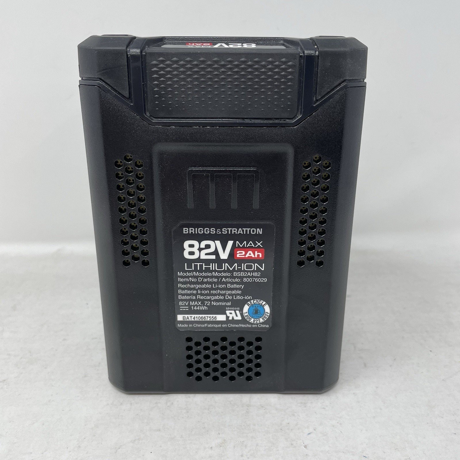 Briggs & Stratton BSB2AH82 82V Volt 2Ah Battery *Parts Only*