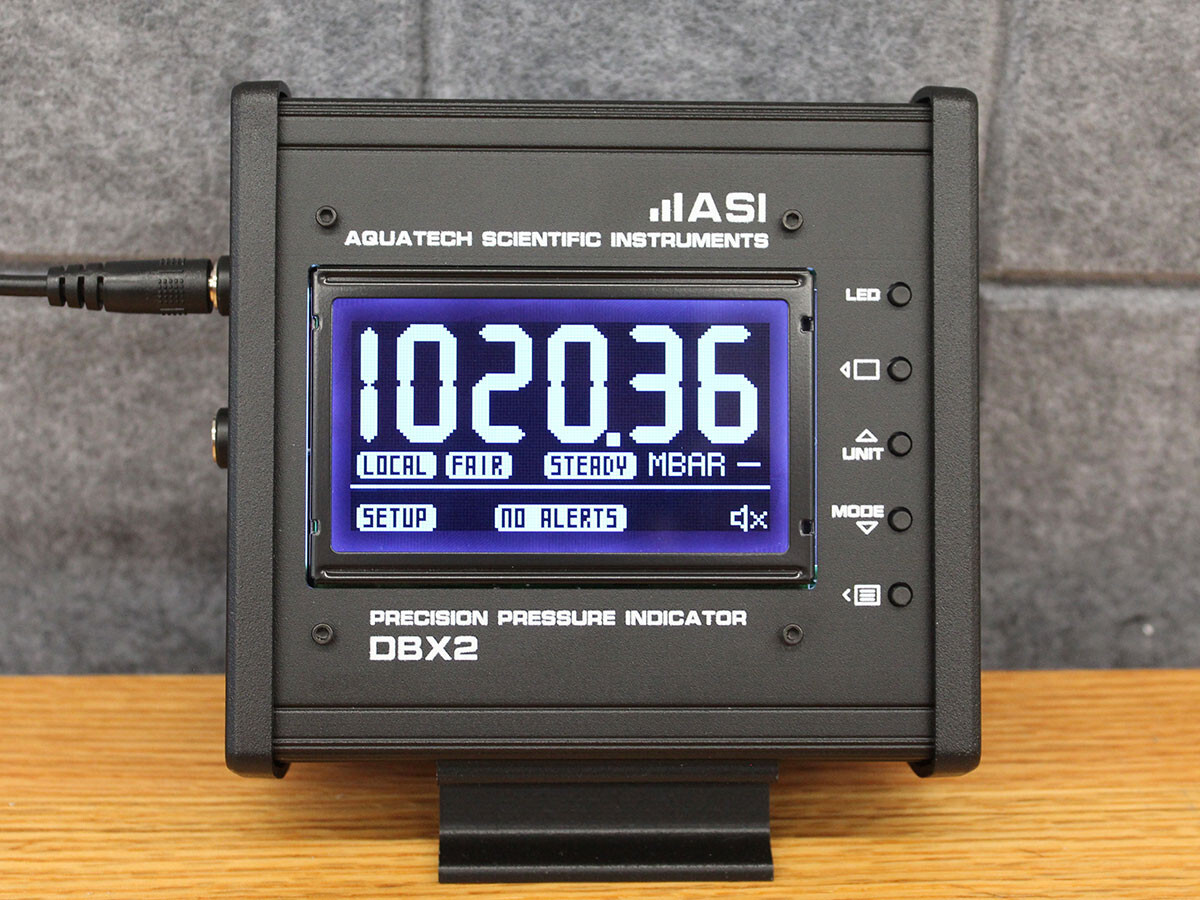DBX2 DESKTOP PRECISION DIGITAL BAROGRAPH BAROMETER BLACK – STANDARD CALIBRATION