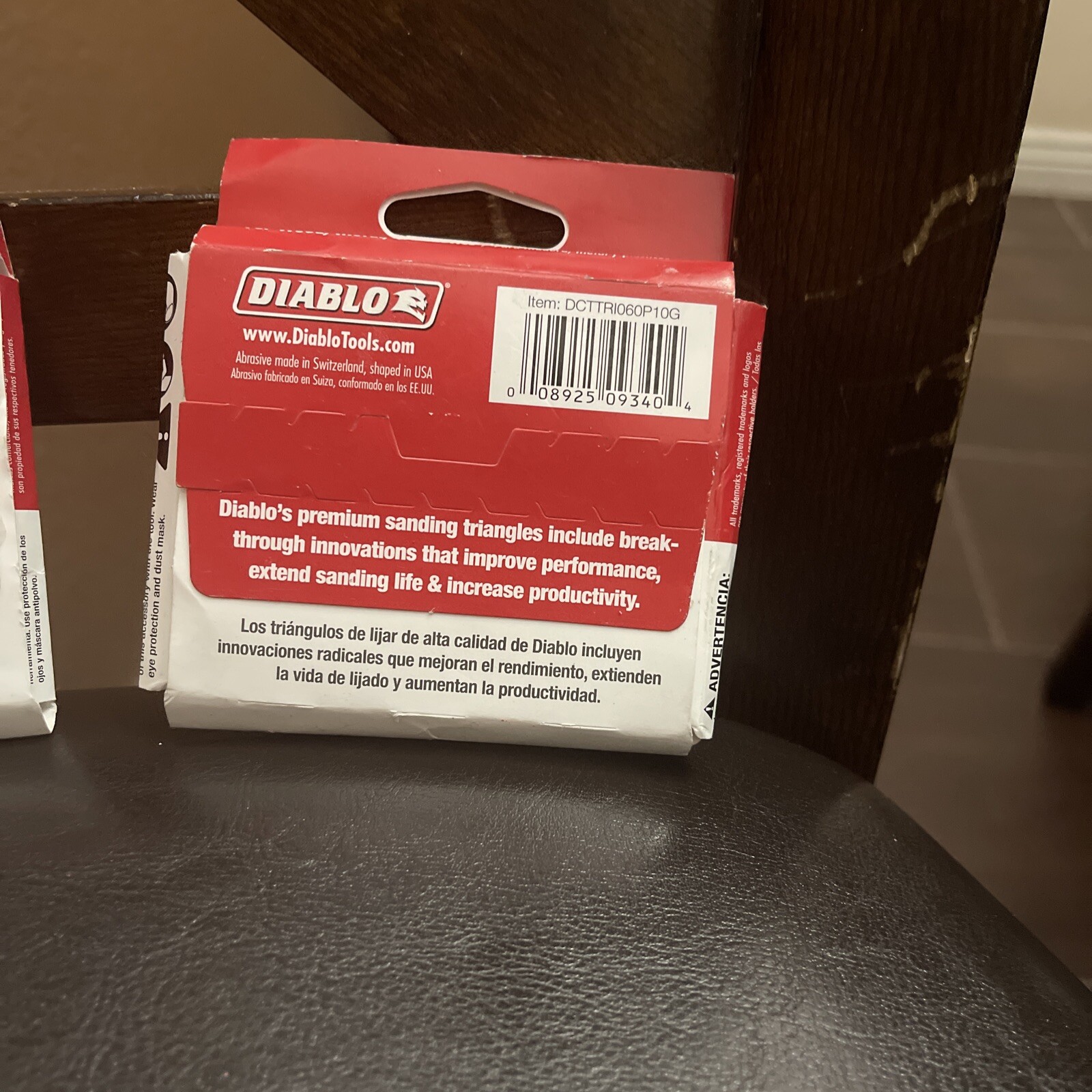 Diablo Tools Detail 2-7/8In. X 2-7/8In. Triangle Stickfast 150/60Grit- 29 Sheets