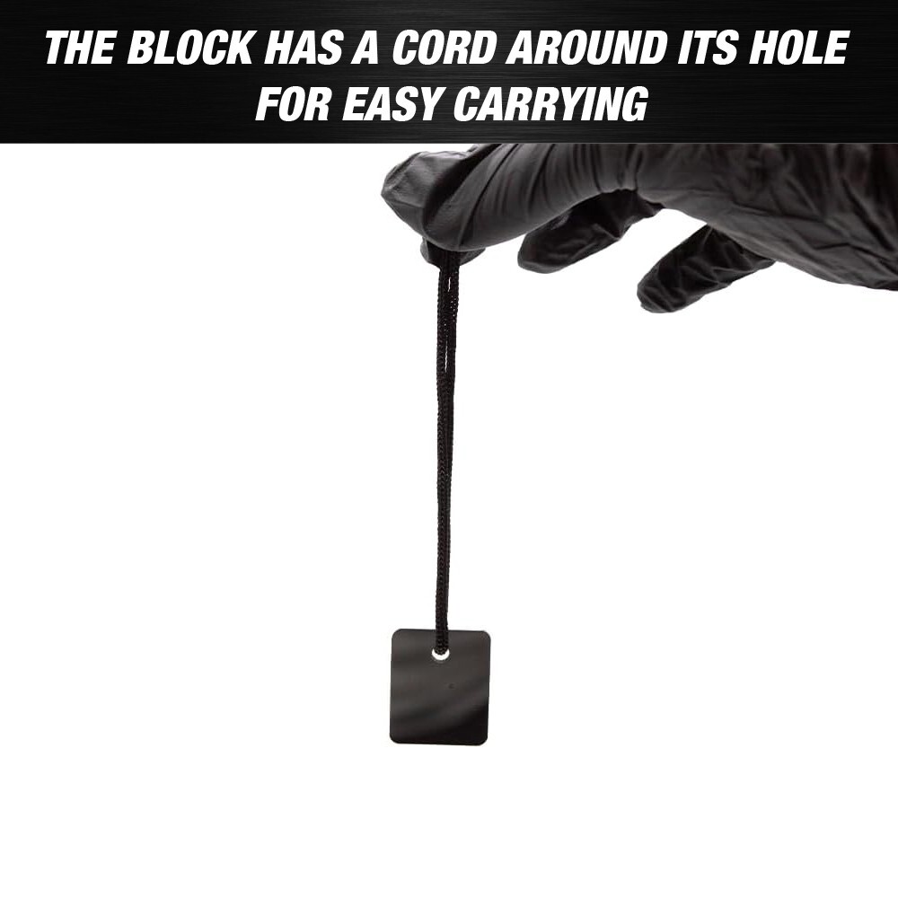 Tungsten Denibbing Blade Block Tool