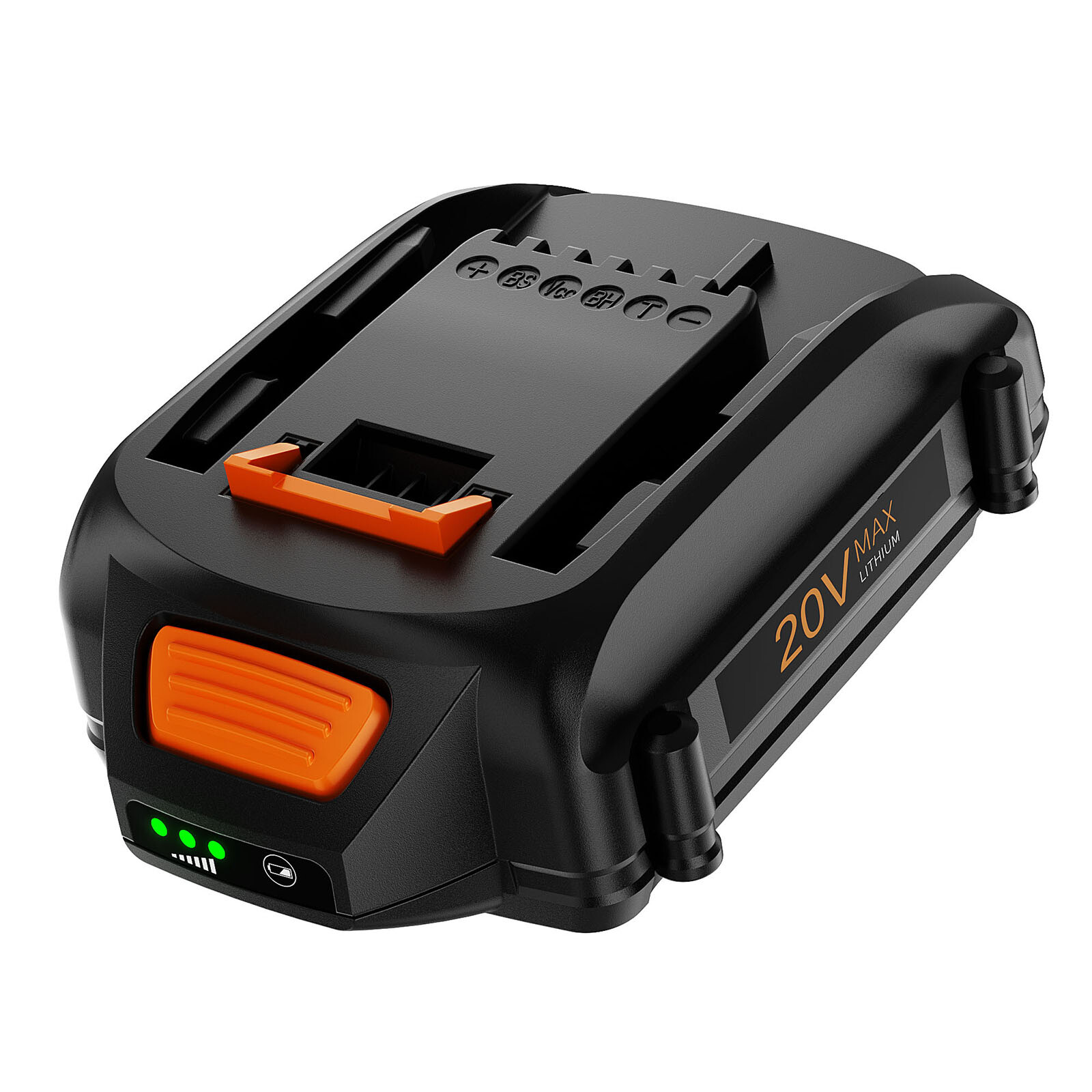 1-6pack 20V For WORX 8.0Ah MAX Extended Lithium Battery WA3520 WA3525 WA3575 NEW