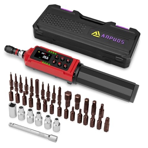 Digital Torque Screwdriver, 0.4-26.6 in-lbs (0.045 0.4-26.6 in-lbs/0.045-3 Nm