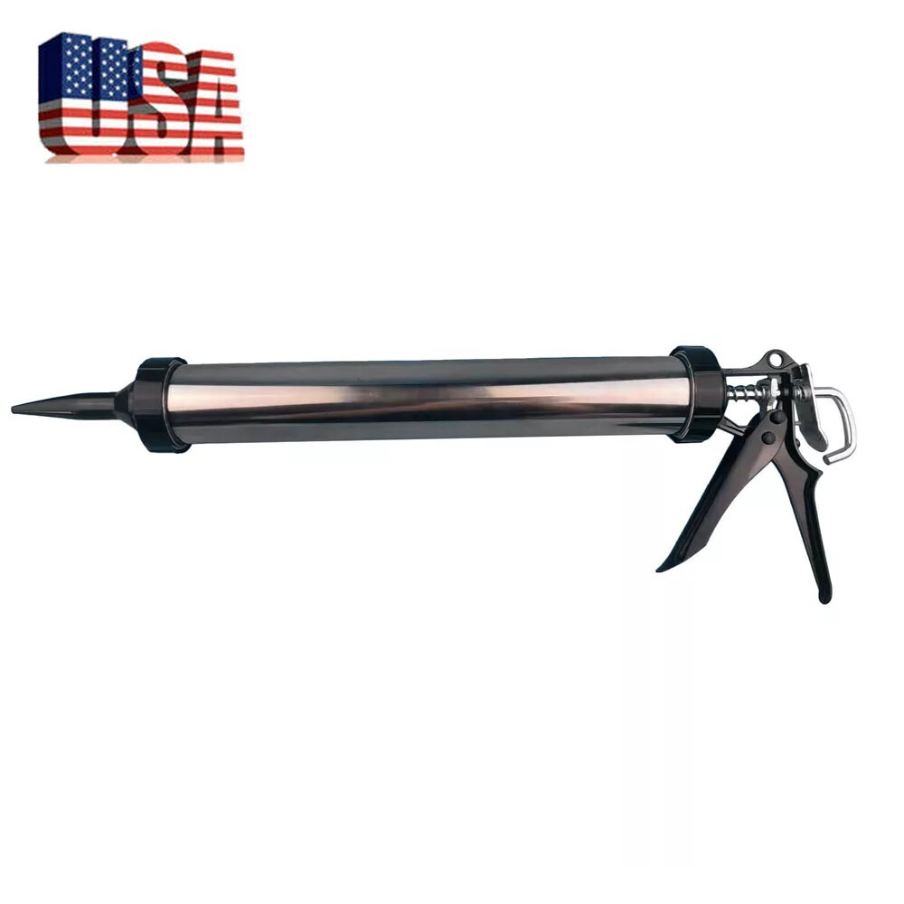 Green Manual Sausage Caulking Gun, 20 oz, 18:1 Thrust US Stock