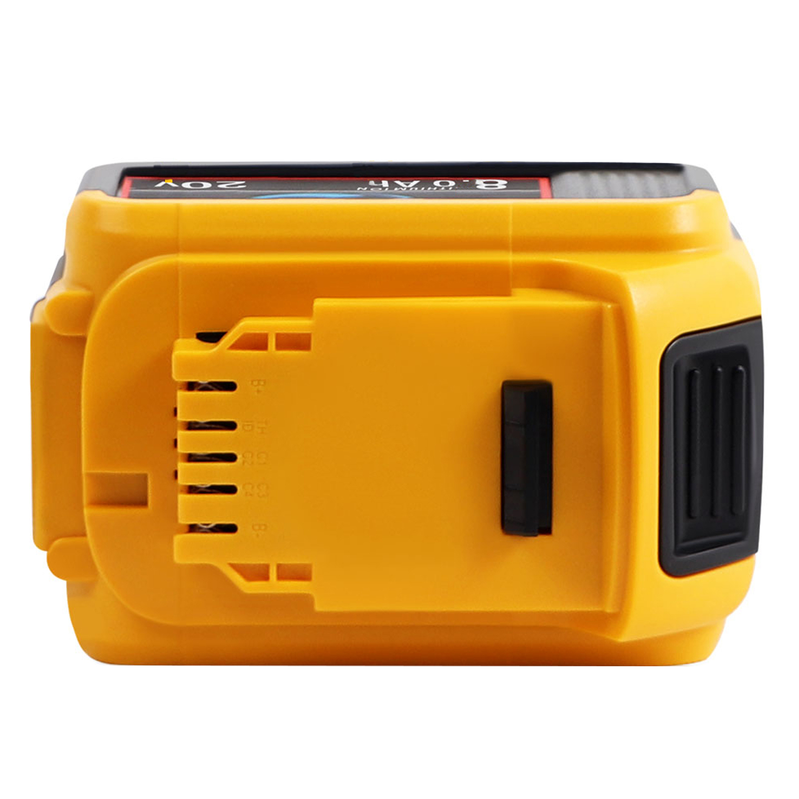 Pack For DeWalt 20V 20 Volt Max XR 8.0AH Lithium Ion Battery DCB206-2 DCB205-2